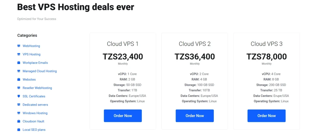 Best VPS Hosting deals ever
Optimized for Your Success