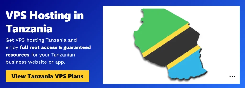 VPS Hosting in Tanzania
Get VPS hosting Tanzania and enjoy full root access & guaranteed resources for your Tanzanian business website or app.