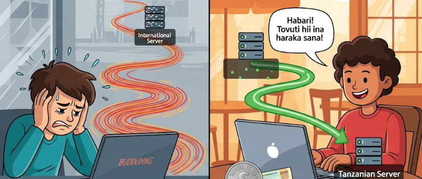 Web Hosting in Tanzania: Speed matters