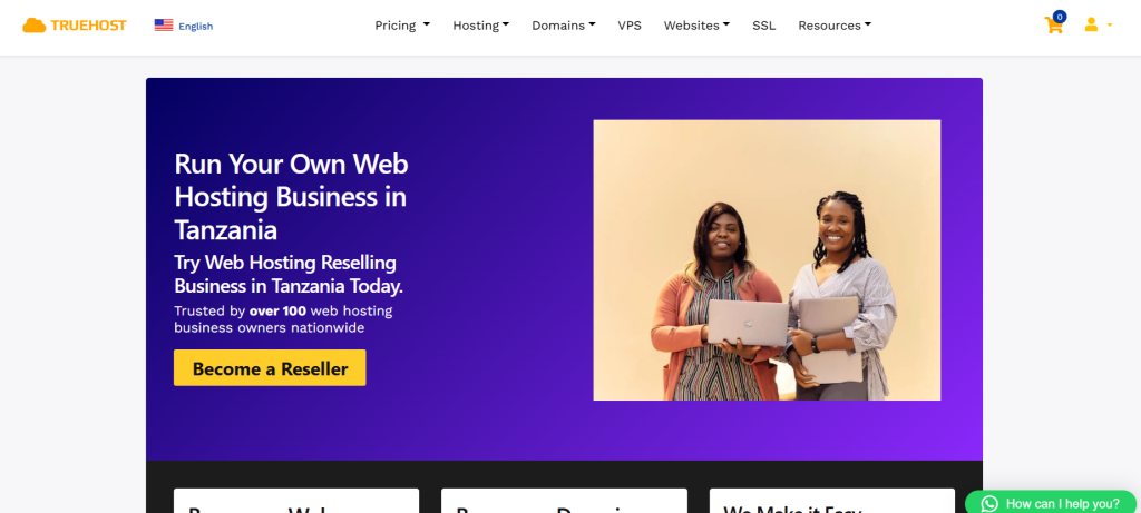 Reseller web hosting