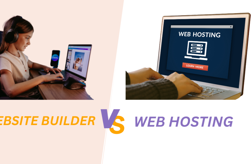 Website Builder vs Web Hosting