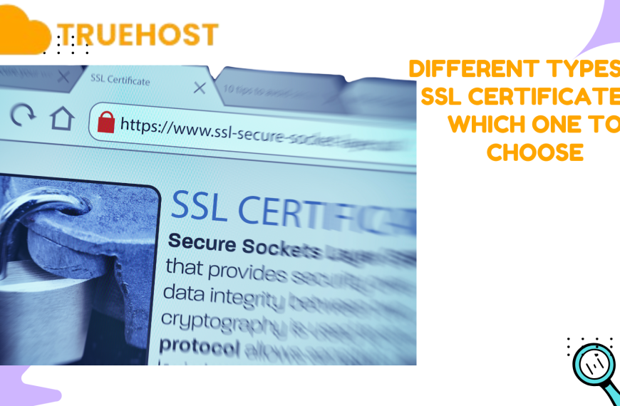 Different Types of SSL Certificates? Which One to Choose