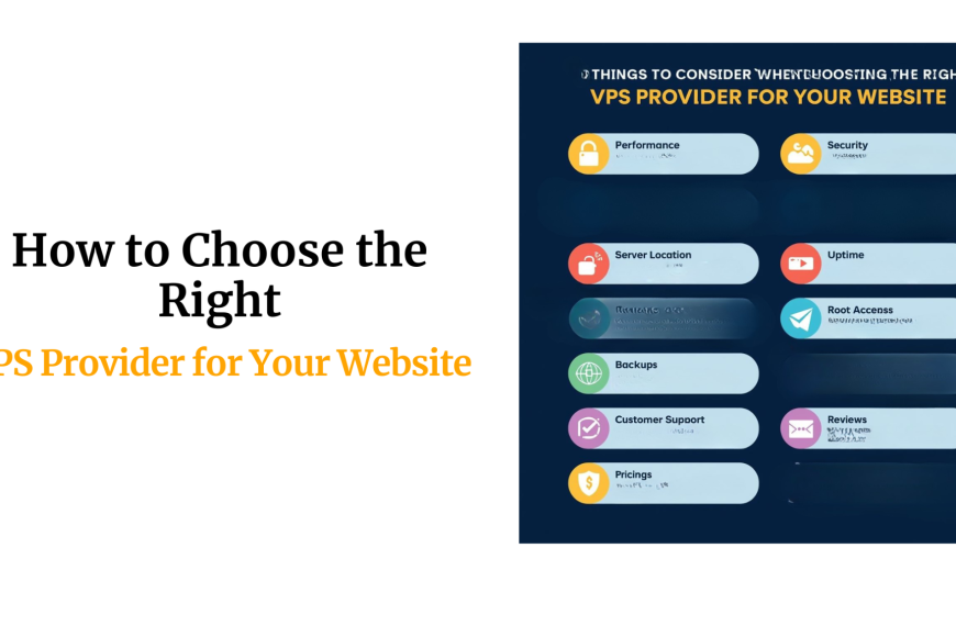 10 Things to Consider When Choosing the Best VPS Hosting Provider
