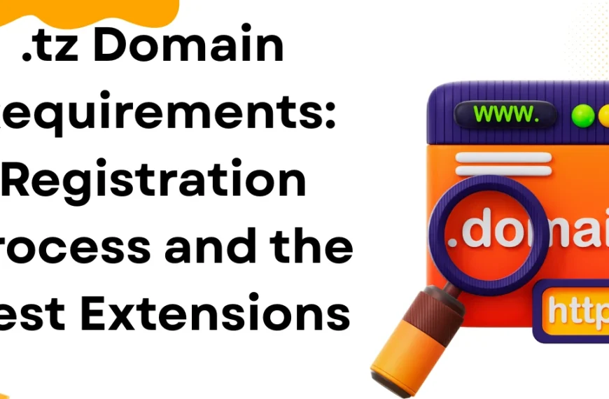 .tz Domain Requirements: Registration Process and The Best Extensions
