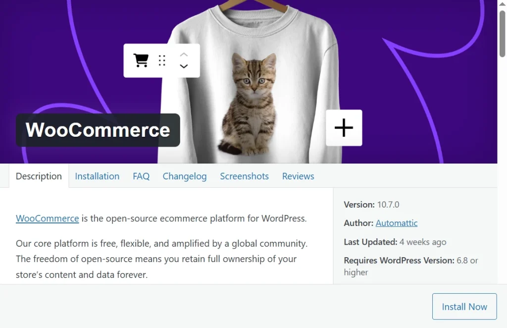 WooCommerce is the open-source ecommerce platform for WordPress.