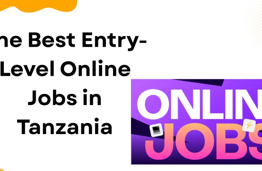 The Best Entry-Level Online Jobs in Tanzania