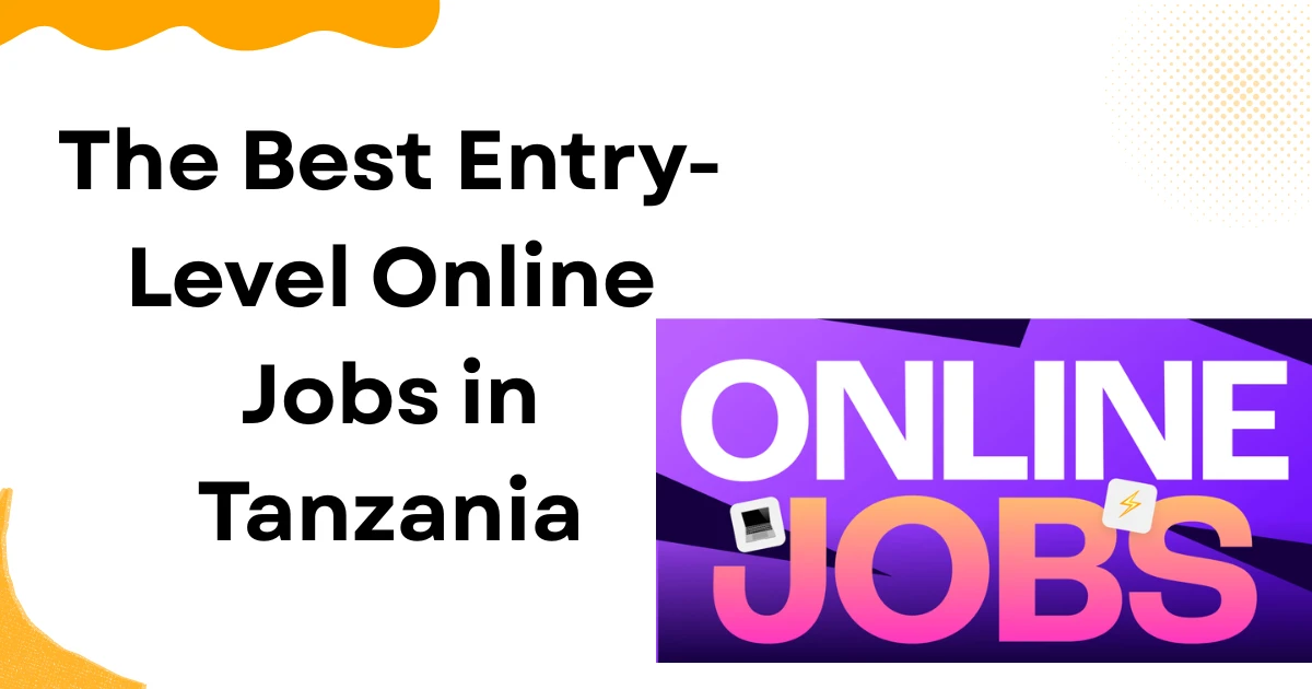 The Best Entry-Level Online Jobs in Tanzania