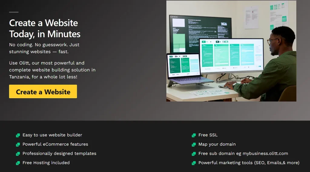 Create a Website Today, in Minutes
No coding. No guesswork. Just stunning websites — fast.