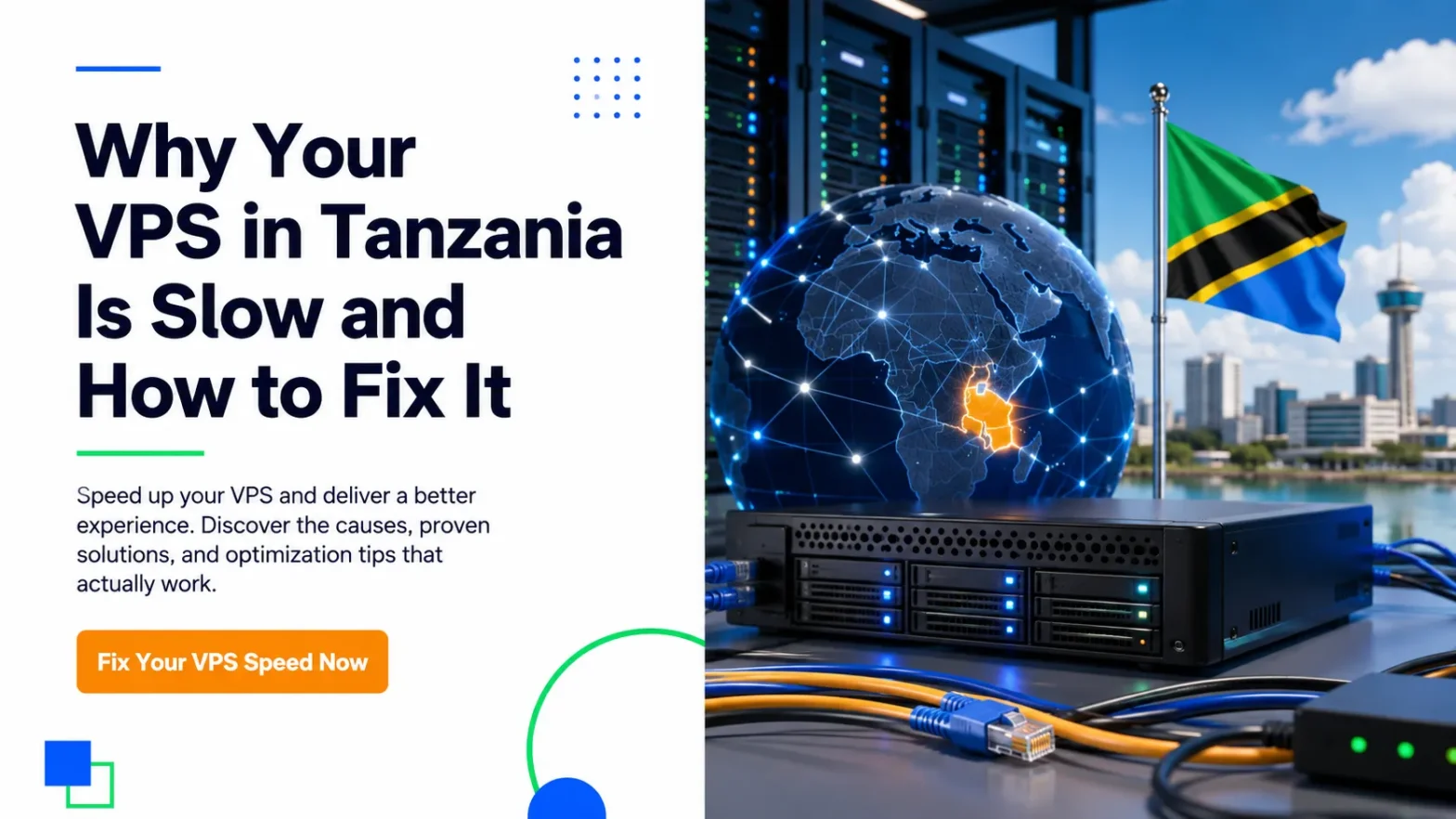 Why Your VPS in Tanzania Is Slow and How to Fix It