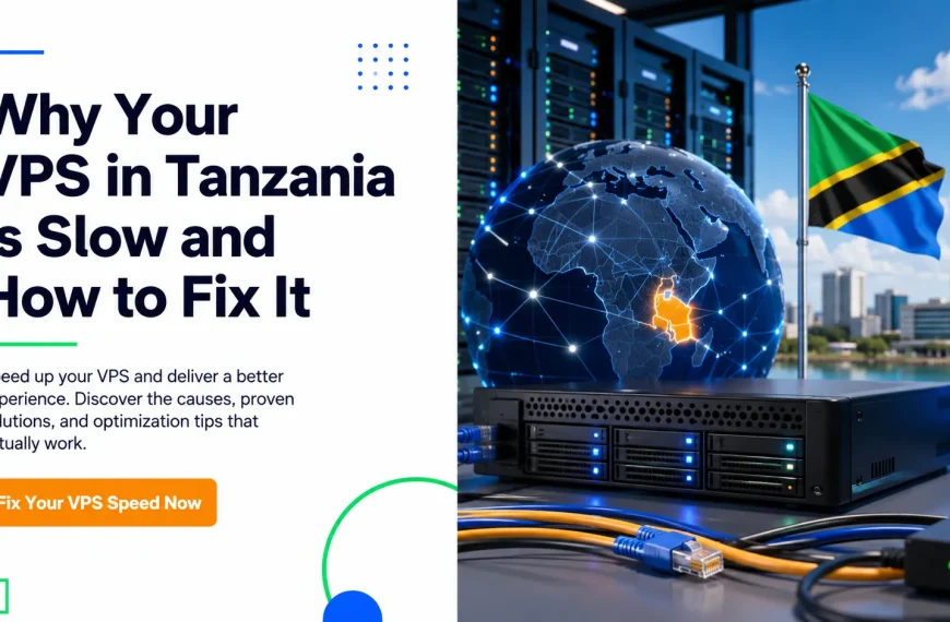 Why Your VPS in Tanzania Is Slow and How to Fix It
