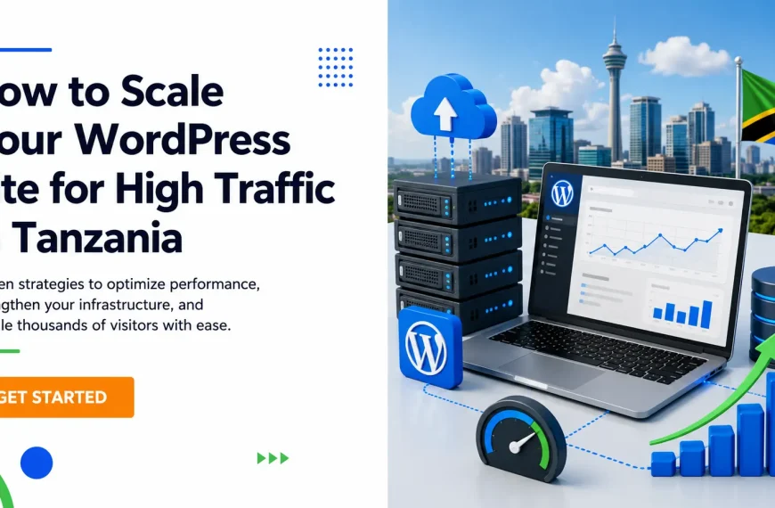 How to Scale Your WordPress Site for High Traffic in Tanzania