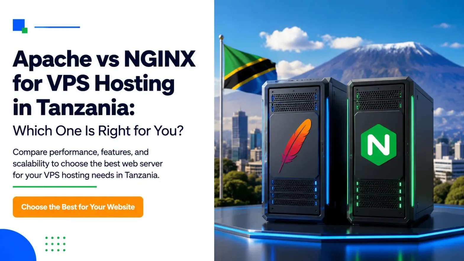 Apache vs NGINX for VPS Hosting in Tanzania: Which One Is Right for You?