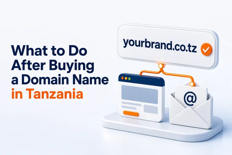 What to Do After Buying a Domain Name in Tanzania