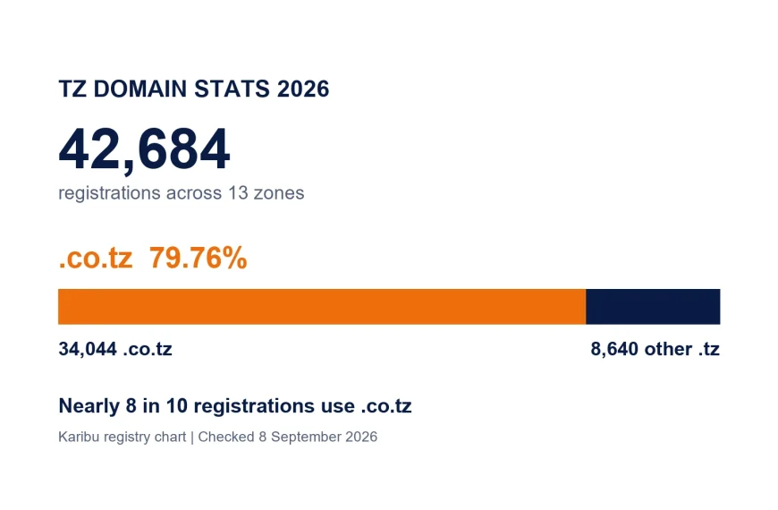 TZ Domain Stats 2026: Registrations by Extension